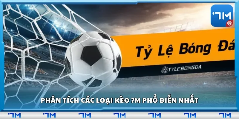 Phân tích các loại kèo 7m phổ biến nhất