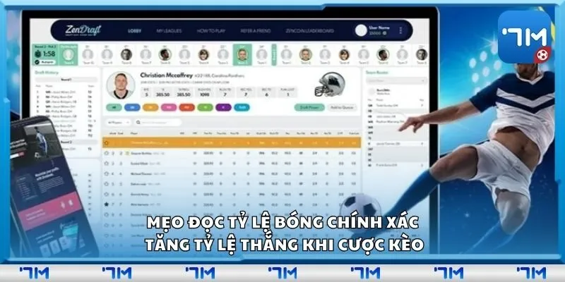 Mẹo đọc tỷ lệ bóng chính xác tăng tỷ lệ thắng khi cược kèo